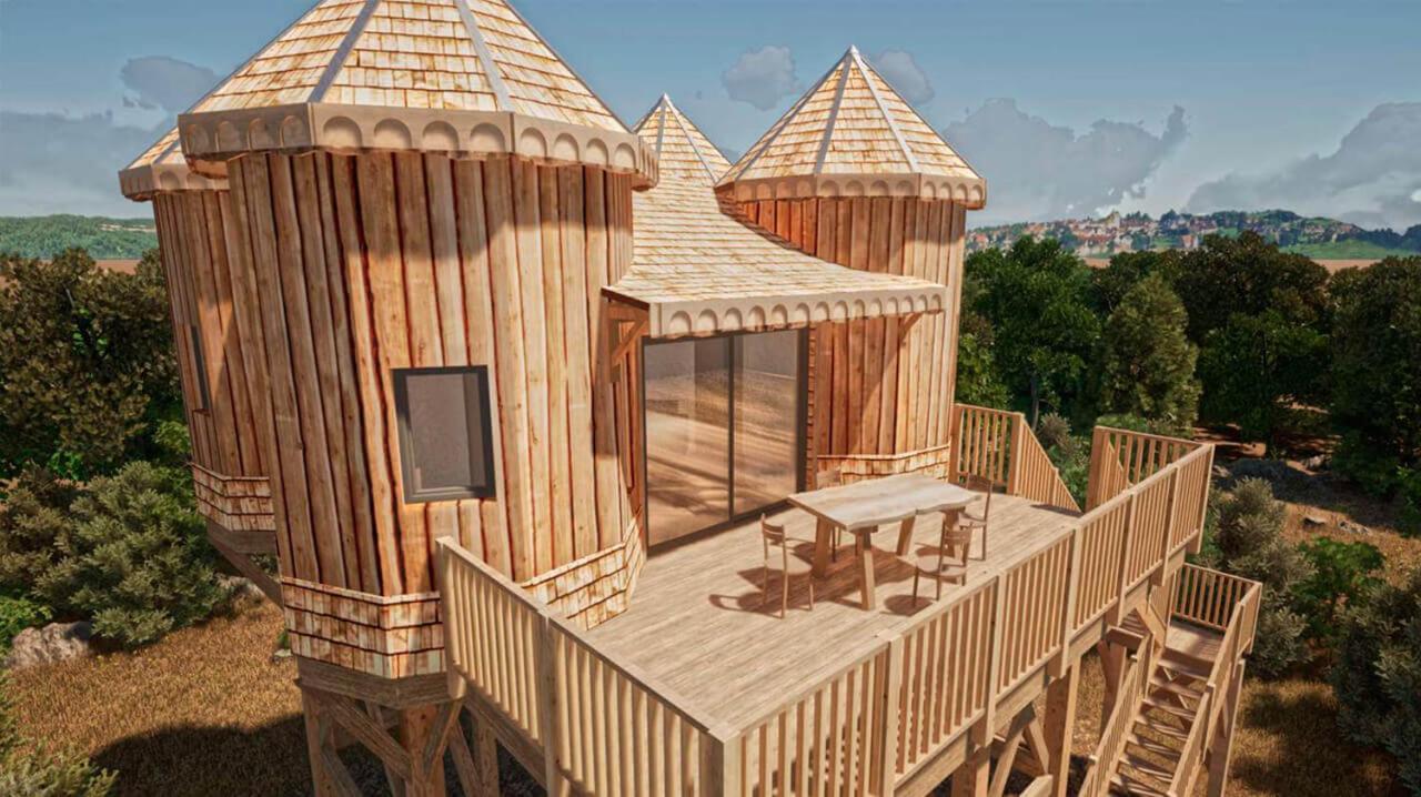 Roulottes Au Pied Du Vercors 圣·让恩·罗亚恩斯 外观 照片